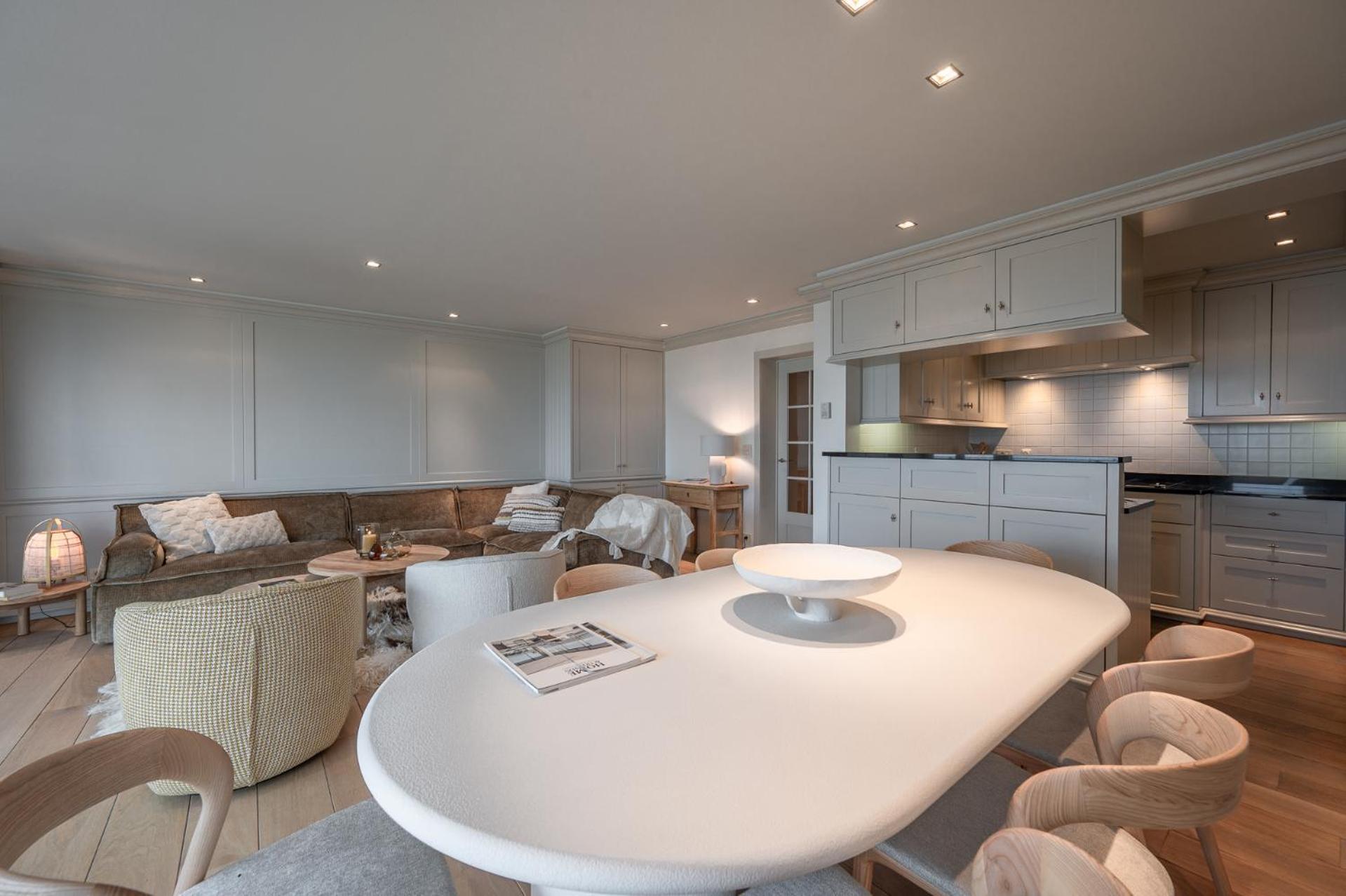 Appartementen Op De Zeedijk In Knokke Op De 3E En 4E Verdieping Van Logie Marie Exteriér fotografie