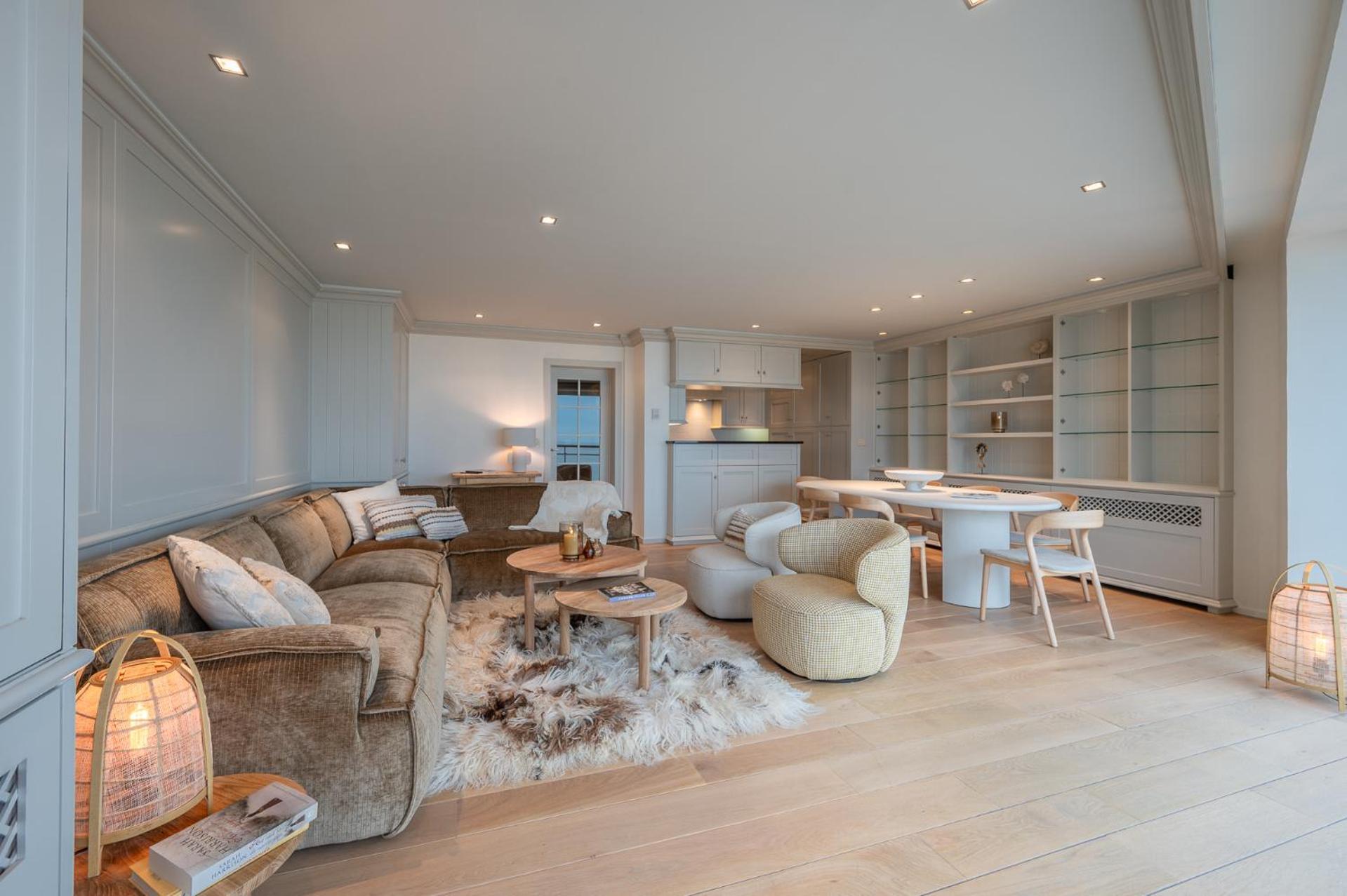 Appartementen Op De Zeedijk In Knokke Op De 3E En 4E Verdieping Van Logie Marie Exteriér fotografie